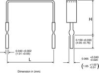 msr-5-r025-f Arcol 25mΩ Metal Strip Resistor 5W ±1% MSR-5 R025 F