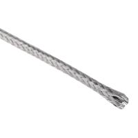 ray-101-3010ck0610 TE Connectivity Expandable Braided Tinned Copper Silver Cable Sleeve, 3mm Diameter, 10m Length, RayBraid Series