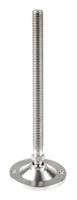 a200008 Nu-Tech Engineering M12 Stainless Steel Adjustable Foot, 1250kg Static Load Capacity 10° Tilt Angle