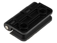 721-0743 Southco Zinc Butt Hinge, Screw Fixing, 40mm x 40mm x 9mm