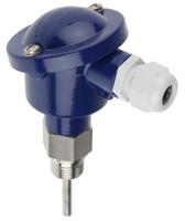 90202025-402-1001-1-6-50-104395 Jumo PT100 RTD Sensor, 6mm Dia, 50mm Long, 3 Wire, G1/2, Class B +400°C Max