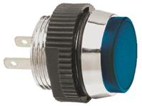 skcd-16412 Signal Construct Blue Panel Mount Indicator, 12 → 14V, 16mm Mounting Hole Size, IP67
