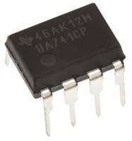 ua741cp UA741CP Texas Instruments, Operational Amplifier, 1 MHz, 8-Pin 15 V PDIP