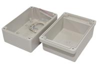 rp1155 Hammond RP Series Light Grey ABS General Purpose Enclosure, IP65, Light Grey Lid, 125 x 85 x 85mm