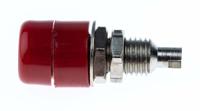 ibu401rt Schutzinger Red Female Banana Socket, 4 mm Connector, Solder Termination, 20A, 30 V ac, 60V dc, Nickel Plating
