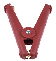 bu-102w-2 Mueller Electric Crocodile Clip, Copper Contact, 400A, Red