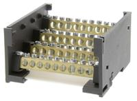 1sna179534r2200 Entrelec Distribution Block, 8 Way, 16 inputmm², 80A, 600 V, Grey