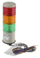 xvc6b35sk Schneider Electric Harmony XVC6 Series Red/Green/Amber Buzzer Signal Tower, 3 Lights, 24 V ac/dc, Surface Mount