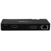 usb3smdockhv StarTech.com USB 3.0 Docking Station with HDMI, VGA - 1 x USB ports, USB A
