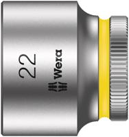 05003567001 Wera 3/8 in Drive 22mm Standard Socket, 6 point, 30 mm Overall Length
