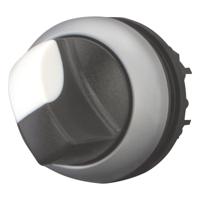 216874-m22-wkv Eaton 2 Position Selector Switch Head, 22mm Cutout, Black Handle