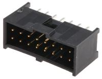 90130-1216 Molex C-Grid III Series Vertical Through Hole PCB Header, 16 Contact(s), 2.54 mm Pitch, 2 Row, Shrouded