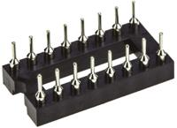 w30516ttrc Winslow 2.54mm Pitch Vertical 16 Way, Through Hole Turned Pin Open Frame IC Dip Socket, 5A
