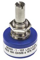 6639s-1-103 Bourns 6639 10kΩ Rotary Potentiometer Continuous-Turns 1-Gang Panel Mount, 6639S-1-103