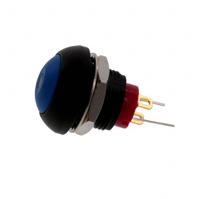 pb6b2fm7m1cal07 TE Connectivity PB6 Series Illuminated Push Button Switch, (On)-Off, Panel Mount, SPST - NO, Blue LED, 50 V dc, 125V