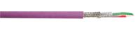 136-8220 RS PRO CBUS Data Cable, 2 Cores, 0.64 mm² 22 AWG, Screened, 100 m, Purple Polyvinyl Chloride Sheath