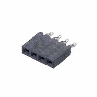 m20-7910442r HARWIN M20-791 Series Horizontal Surface Mount PCB Connector, 4-Contact, 1-Row, 2.54mm Pitch, Solder Termination