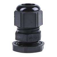 5311121053119110 Lapp SKINTOP Series Black Polyamide Cable Gland, M16 Thread, 4mm min., 10mm max., IP66, IP68, IP69