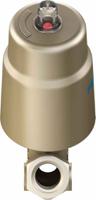 vzxf-l-m22c-m-b-g12-120-h3b1-50-16 Festo Angle Seat type Pneumatic Actuated Valve, BSP 1/2in, 16 bar