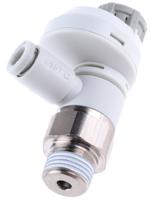 as2201fs-01-04s SMC AS Series Threaded Speed Controller, R 1/8 Male Inlet Port x 4mm Tube Outlet Port