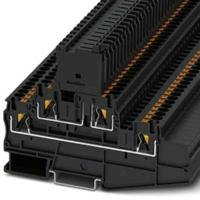 3002609 Phoenix Contact  PT Series Black, Triple-Level, Fused