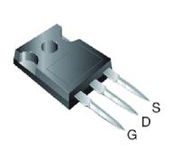 sihg026n60ef-ge3 Vishay EF Type N-Channel MOSFET, 95 A, 650 V Depletion, 3-Pin TO-247