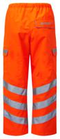 pr503s-2xl PULSAR PR503 Orange Hi Vis Trouser Hi-Vis, Waterproof, Breathable 42 to 44 in 42/44 in Leg Length 29in