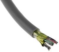 812-4696 RS PRO Data Cable, 3 Pairs, 6 Cores, 0.33 mm², Screened, 22 AWG, 50m, Aluminium Foil-PET Tape Shield