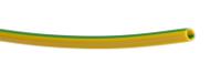 901-00041 HellermannTyton PVC Green/Yellow Cable Sleeve, 4mm Diameter, 100m Length