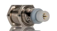 ub300-18gm40-e5-v1 Pepperl + Fuchs Ultrasonic Threaded Barrel Proximity Sensor, M18, 300 mm Detection, PNP NO/NC, 10 → 30 V dc