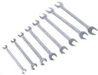 6208 Teng Tools 8-Piece Spanner Set, 6 → 22 mm, Chrome Vanadium