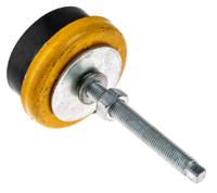 126-3896 RS PRO M12 Rubber Adjustable Foot, 600kg Static Load Capacity
