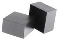 rtm108-blk CAMDENBOSS Black ABS Potting Box, 50 x 50 x 30mm