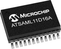 atsaml11e14a-mu Microchip ATSAML11E14A-MU, 32 bit ARM Cortex M23, SAM L11 Microcontroller, 32 MHz, 16kB FLASH, 32-Pin VQFN