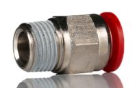 c01251648 Norgren Pneufit C Series Straight Threaded Adaptor, Push In 16 mm to R 1/2, Threaded-to-Tube Connection Style
