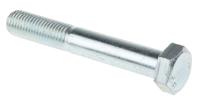 277-581 RS PRO Bright Zinc Plated Steel, Hex Bolt, M20 x 130mm