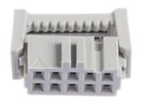 89110-0101 3M 10-Way IDC Connector Socket for Cable Mount, 2-Row