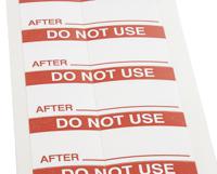 758-8009 RS PRO Adhesive Pre-Printed Adhesive Label-Do Not Use-. Quantity: 140