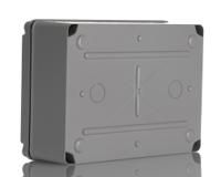 el231 HellermannTyton EL Series Grey Polystyrene Junction Box, IP67, 241x95x180mm