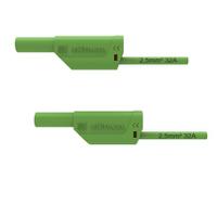 rs-vsfk-8500-25-50-gn Schutzinger Test lead, 32A, 1kV, Green, 50cm Lead Length