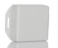 1551rflgy Hammond 1551 Series Grey ABS Enclosure, IP54, Flanged, Grey Lid, 50 x 50 x 20mm