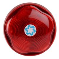 90020r0 Hosiden Besson Banshee Excel Lite Series Red Sounder Beacon, 9 → 30 V dc, IP45, Bayonet Mount, 110dB at 1 Metre