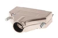 mhdtzk50-rs-k MH Connectors MHDTZK Series Zinc D Sub Backshell, 50 Way, Strain Relief