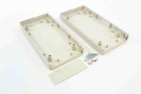 198-1373 RS PRO ABS Hand Held Enclosure, Integral Battery Compartment, IP65, 165.1 x 80 x 32mm