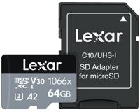 lms1066064g-bnang Lexar 64 GB MicroSDXC Micro SD Card, Class 10