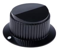accrfbouton29jf Vishay 43mm Rheostat Knob for 6mm Shaft, ACCRFBOUTON29JF