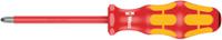 05006164001 Wera Pozidriv Insulated Screwdriver, PZ2 Tip, VDE/1000V
