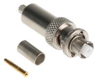 r317072000 Radiall, Plug Cable Mount SHV Connector, 50Ω, Crimp Termination, Straight Body