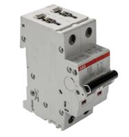 2cds252001r0251-s202-d25 ABB System Pro M Compact S200 MCB, 2P, 25A Curve D, 400V AC, 125V DC, 10 kA Breaking Capacity