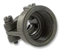 97-3057-1007 Amphenol Industrial, 97Size 12SL, 14, 14S Straight Cable Clamp, For Use With Jacketed Cable, Wires Protected